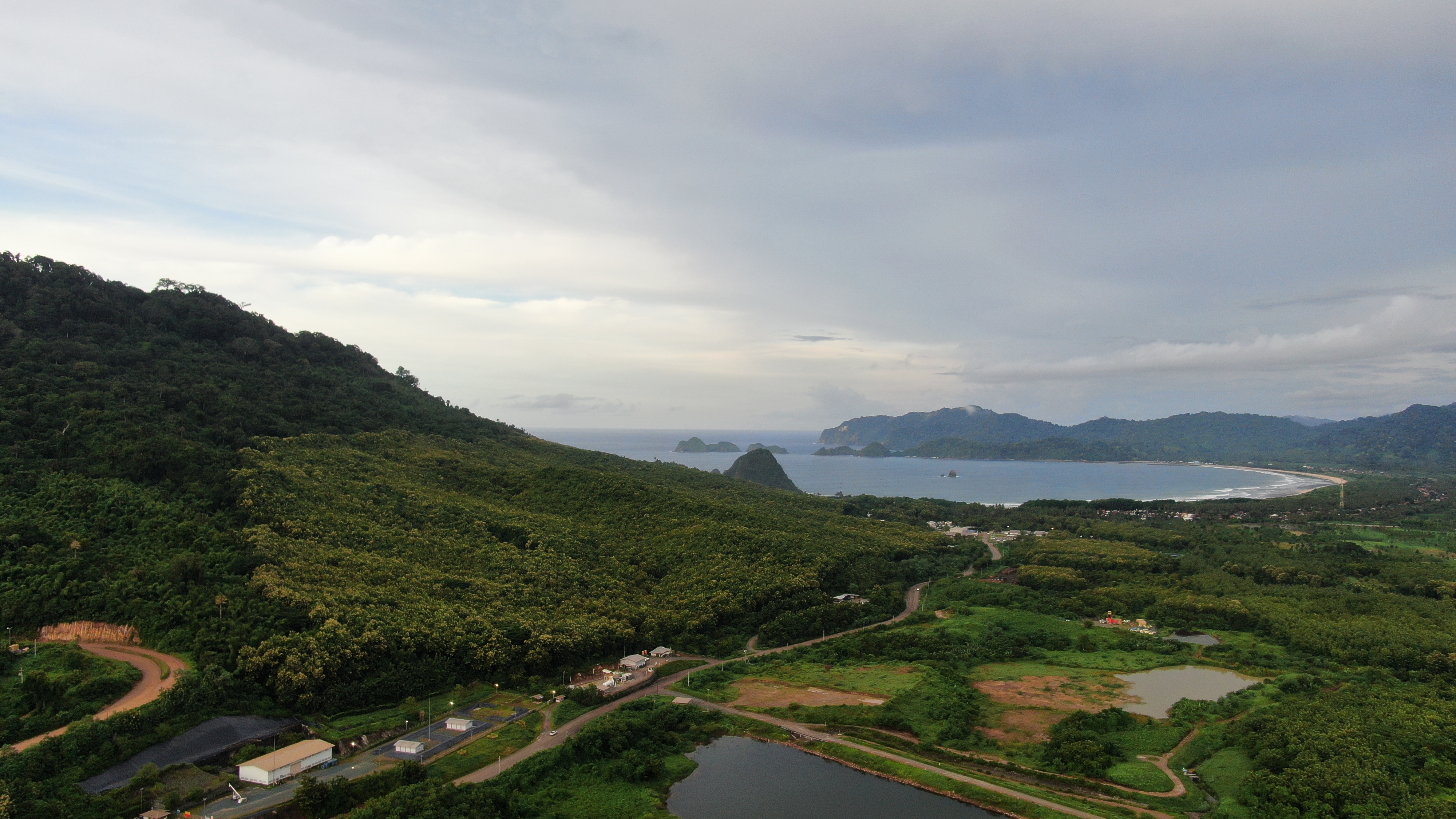 The Tujuh Bukit Gold Mine managed by PT Bumi Suksesindo in Banyuwangi, East Java.